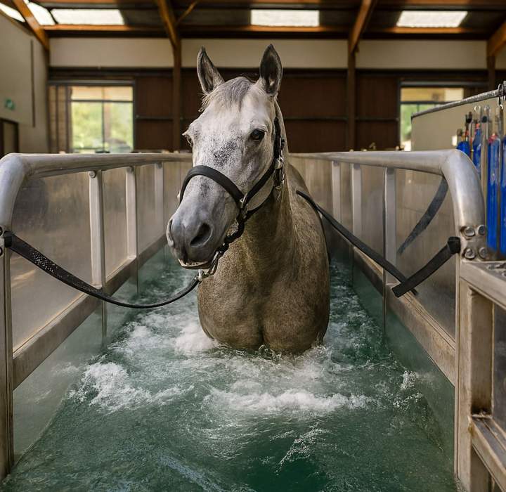 Hydrothérapie pour chevaux Échenevex
