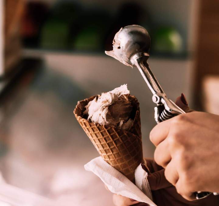 Vente de glace artisanales à Échenevex